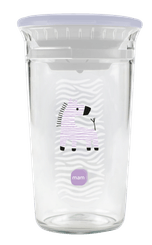 Repas - Verre et Gobelets Enfants - Verre d'apprentissage 360° - 290 ml - MAM