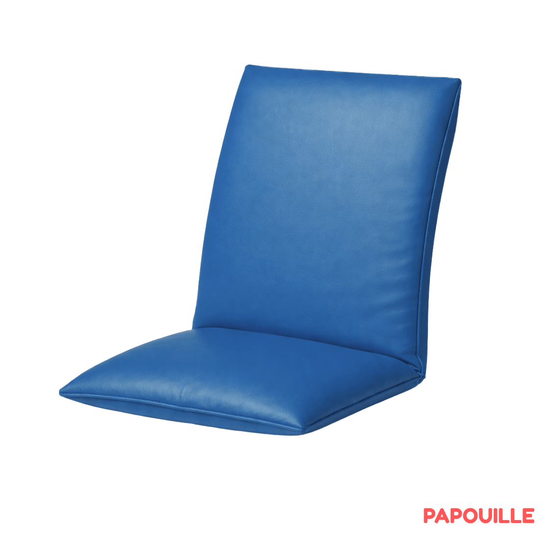 Coussin assise 1 place bleu