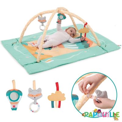 Jouets - Tapis et Jeux d'Éveil, Portiques d'Activité - Tapis d'activités avec arche montgolfière