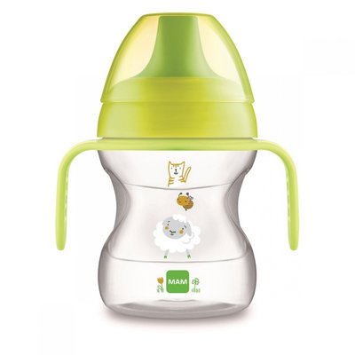 Repas - Tasse d’apprentissage - Tasse d'apprentissage 190 ml - bec souple/évolutif avec anses