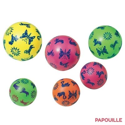 Motricité - Baby gym - Ballons décoré