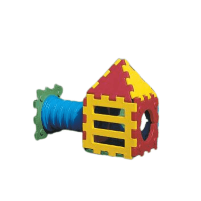 Mobilier - Aire de jeux et structure extérieure - Cube échelle avec tunnel