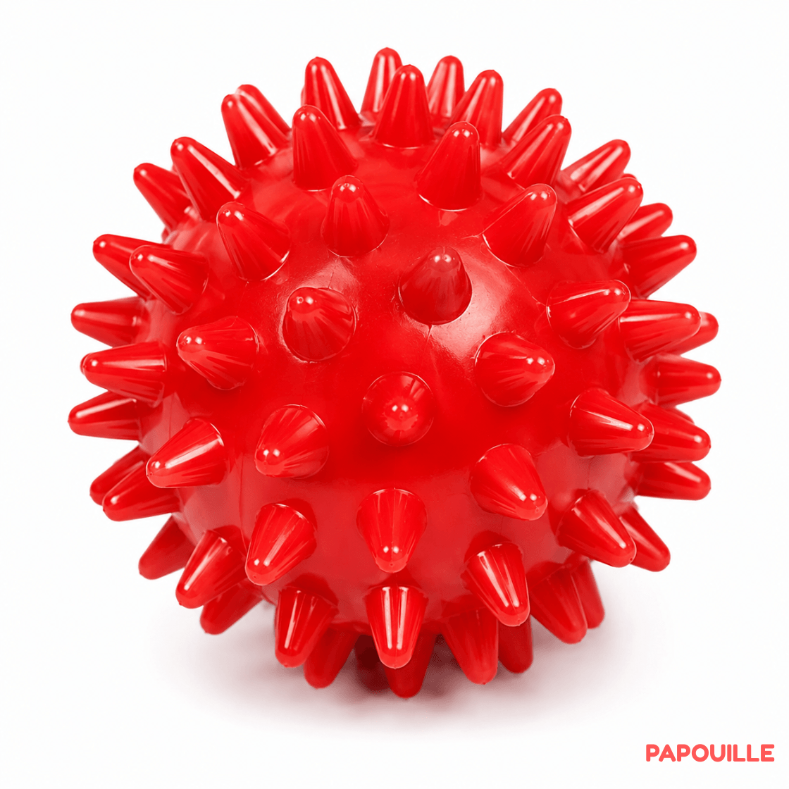 Balle hérisson - Rouge