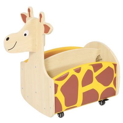 Mobilier - Meuble de rangement scolaire - Rangement mobile de livres - Girafe