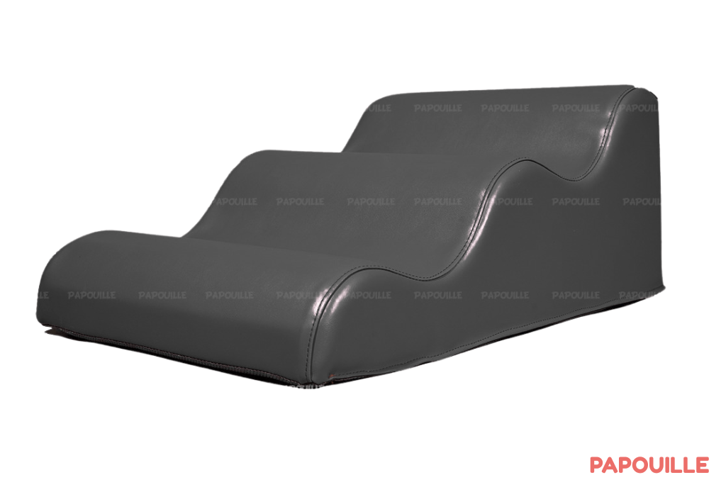 Module petite vague marée en mousse pvc h.23 noir