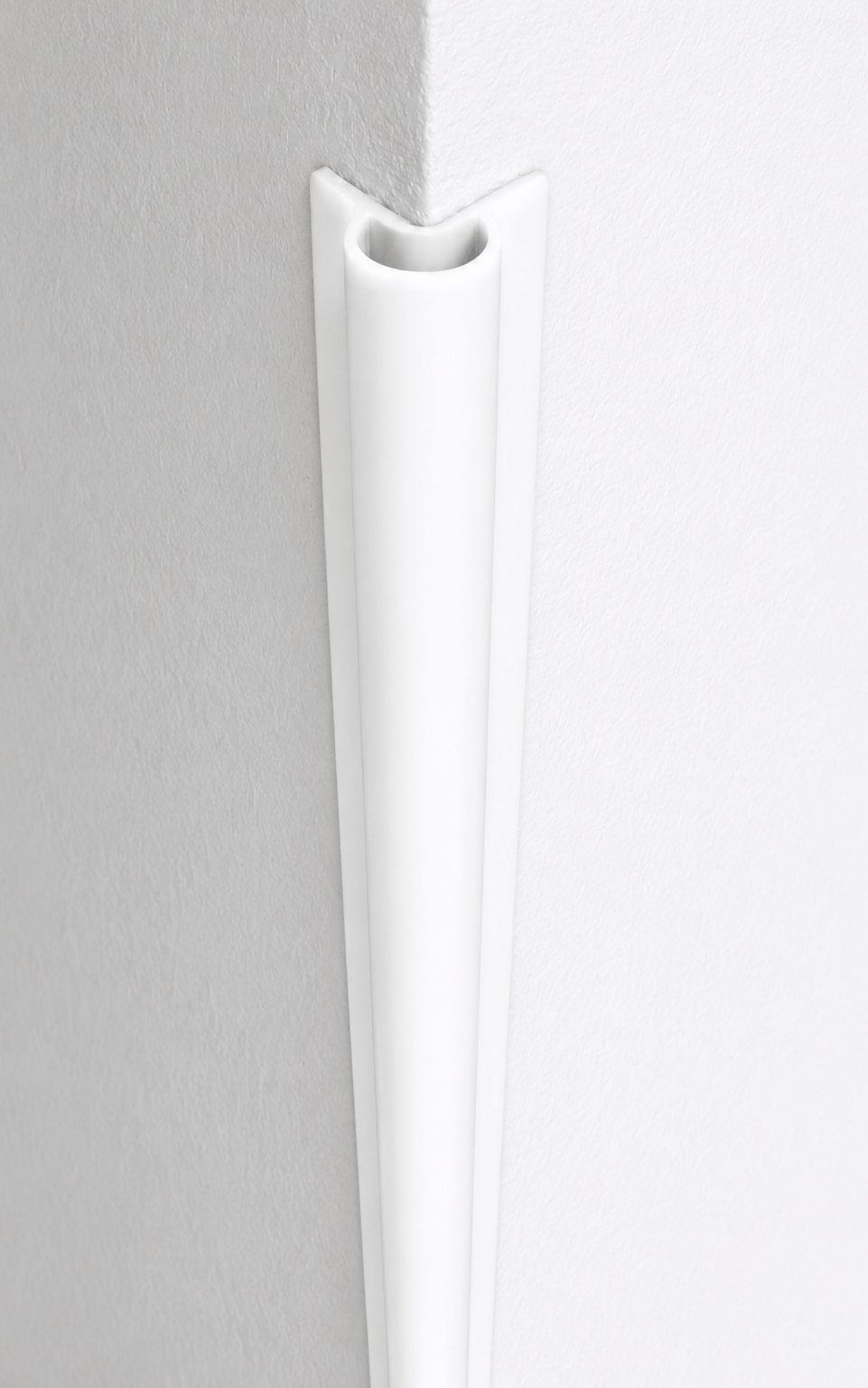 Protection d'angle PVC 4 x 4 x 100 cm Blanc