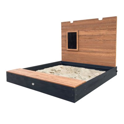 Jeux - Bac à Sable et Accessoires  - Bac à sable XXL avec banc et tableau noir
