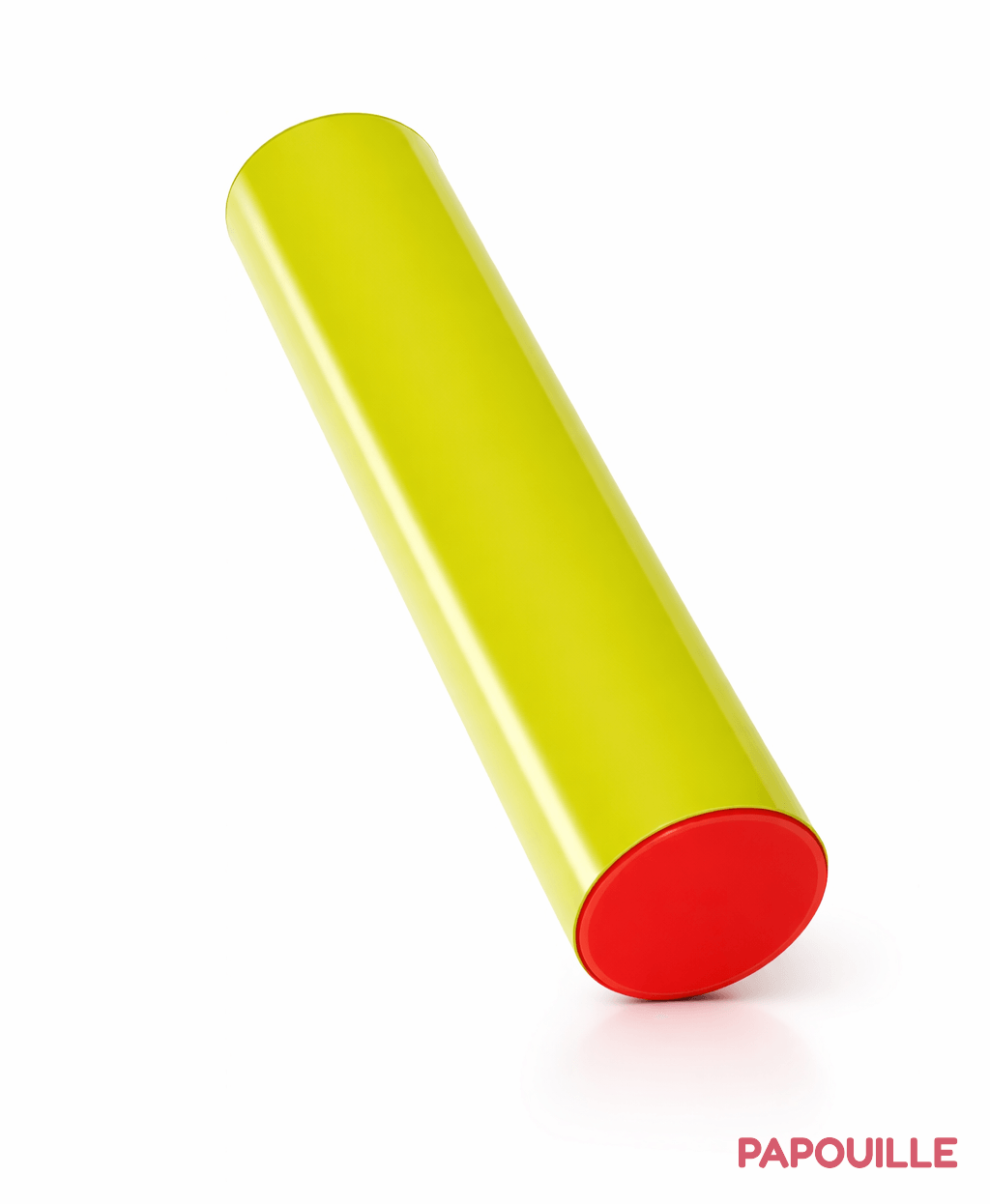 Module cylindre bicolore en mousse pvc diam. 15 cm x l. 60 cm sauzon rouge