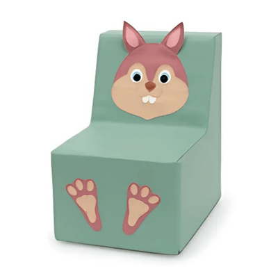 Mobilier - Meuble en mousse et Pouf - Fauteuil écureuil en mousse - H 25 cm