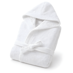 Change - Linge de Toilette Bébé, Enfant - Peignoir de bain enfant à capuche blanc