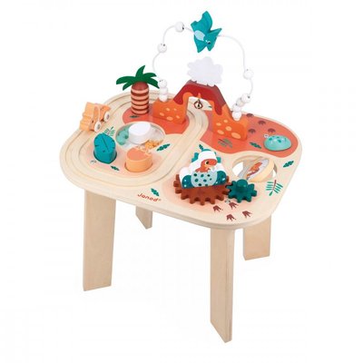 Jouets - Jouets à Empiler ou à Encastrer - Table d'activités dinosaure