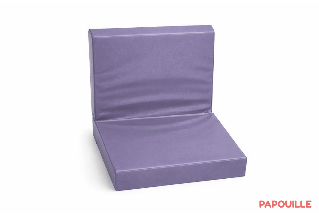 Siège assise au sol individuelle sans armature parme