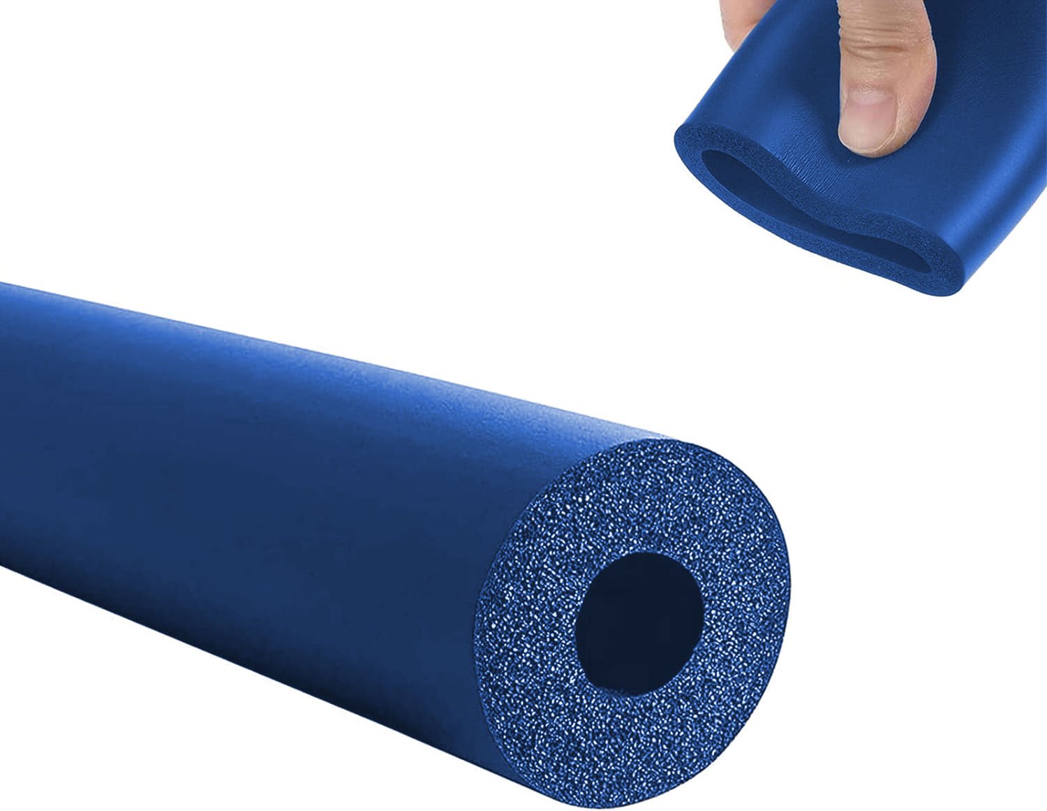 Protection pour tuyau ou barreau en mousse extérieur / intérieur ⌀ 5 cm Bleu