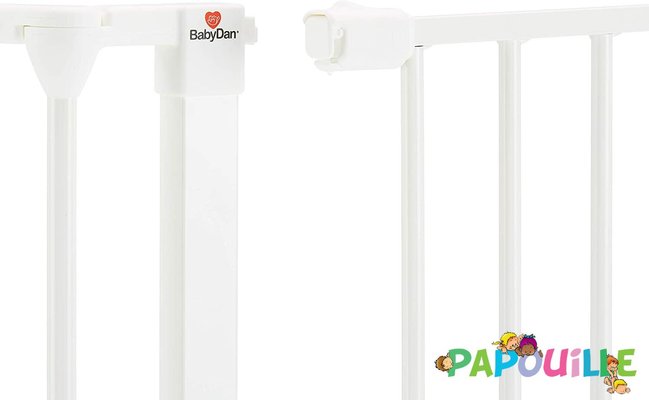 Médical et Prévention - Barrières de Sécurité Enfant - Barrière de sécurité modulable 3 sections 90cm à 223cm flex l