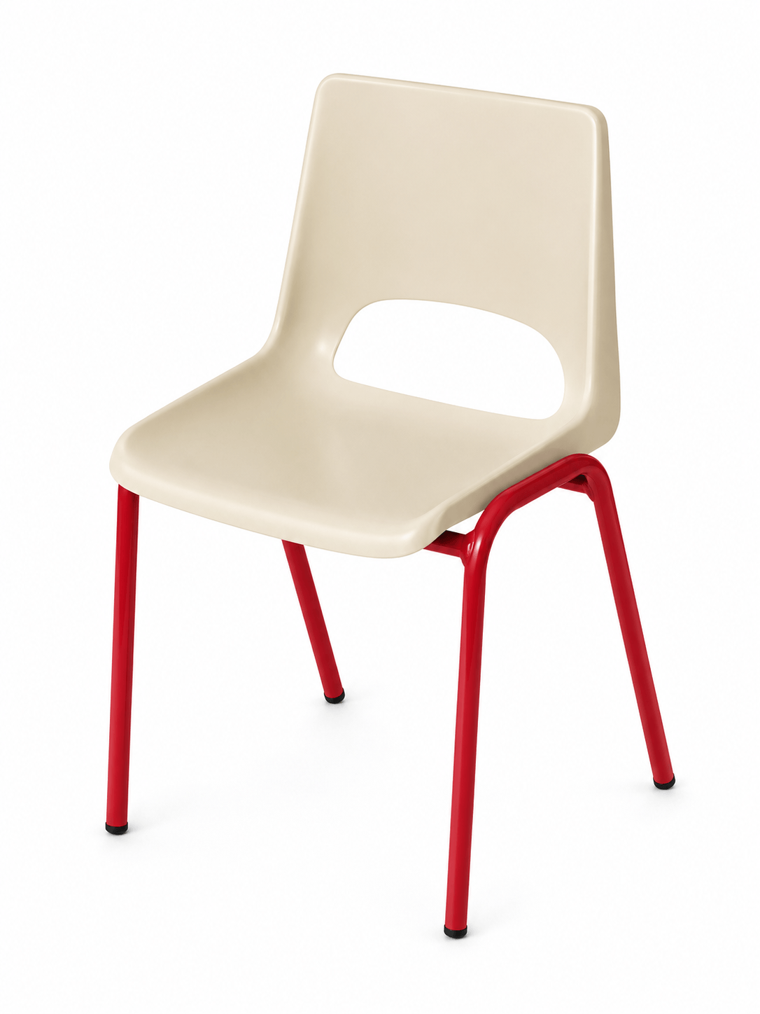 Chaise de maternelle H26 cm - T1 - Rouge