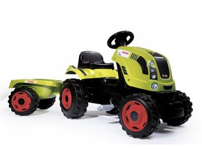 Jeux - Porteurs, Draisiennes, Marcheurs - Tracteur + remorque