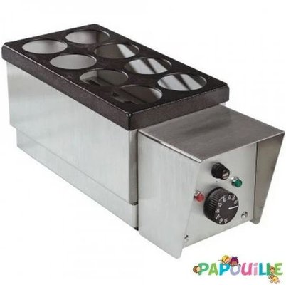 Repas - Chauffe biberon et stérilisation - Plaque pour chauffe biberon professionnel - 8 trous