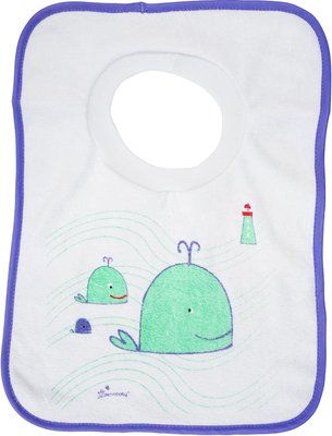Repas - Bavoir - Lot de 4 bavoirs à collerettes 40 x 26 cm
