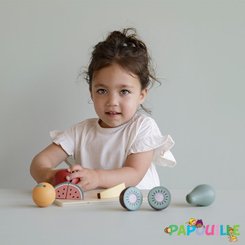 Jouets - Jouets d'Imitation et d'Imagination - Fruit à découper en bois
