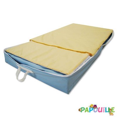 Couchage - Couchette Empilable pour Bébé et Enfant, Lit Gain de Place - Lit mallette de sol luxe 60 x 120 cm pliant