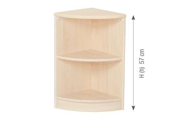 Mobilier - Meuble de rangement scolaire - étagère d'angle 45°