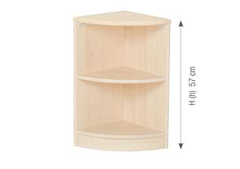 Mobilier - Meuble de rangement scolaire - étagère d'angle 45°