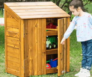 Mobilier - Mobilier extérieur - Armoire d'extérieur avec portes opaques