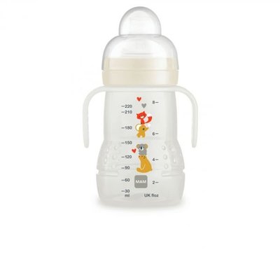 Repas - Biberons Classic et Large - Biberon de transition 220 ml - Débit 3 - 4 mois +