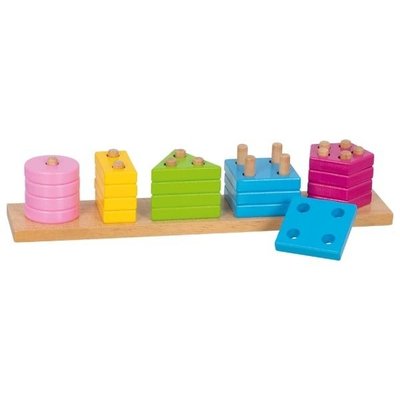 Jeux - Jeux Éducatifs et Puzzle - Abaque formes et couleurs