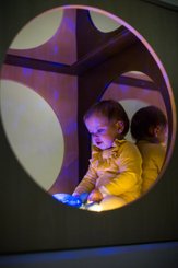 Mobilier - Cabane enfant - Espace de jeux- Cube Miroir avec 2 miroirs