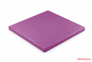 Motricité - Tapis de motricité bébé et enfant - Tapis carré en mousse pvc 100 x 100 x 3cm groix
