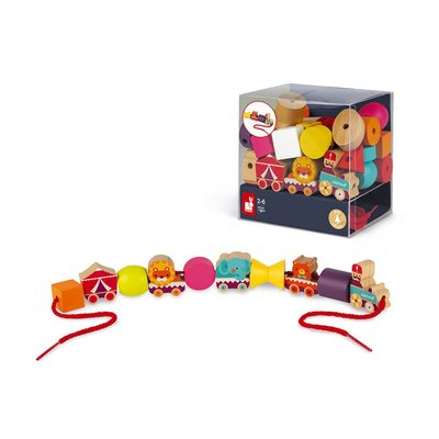 Jouets - Activités Manuelles et Marionnettes  - Perles à enfiler cirque