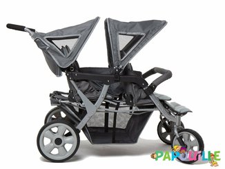 Puériculture - Poussette - Poussette 4 places cabrio buggy