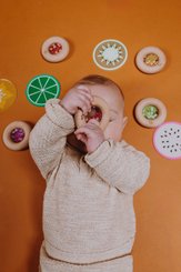 Jouets - Hochets et Jouets Sensoriels - Donut sensoriel - Raisins