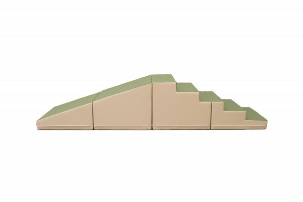 Motricité - Parcours de Motricité Maternelle - Parcours 4 blocs vert et gris