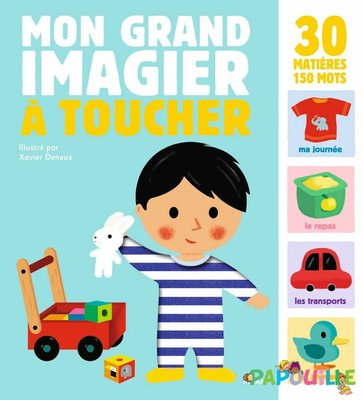 Jeux - Livres - Mon grand imagier à toucher