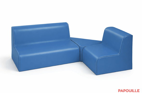 Mobilier - Meuble en mousse et Pouf - Kit coin banquette pour espace lecture assise 17cm