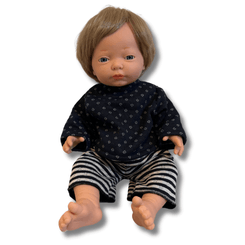 Jouets - Poupons, Peluches et Accessoires - Poupée fille habillé - 40 cm
