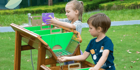 Mobilier - Aire de jeux et structure extérieure - Aire de jeux - barrage d'eau