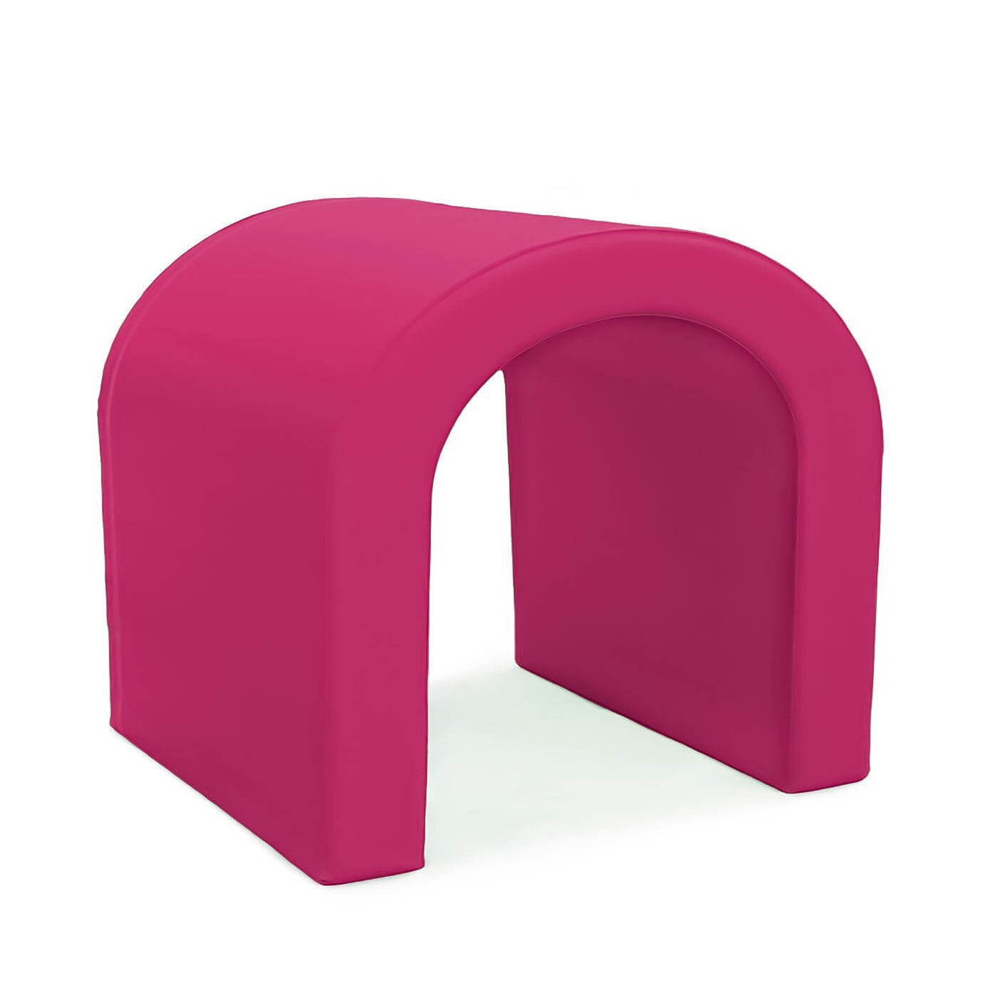 Module de motricité mousse le tunnel fuchsia