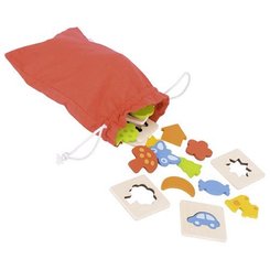 Jeux - Jeux Éducatifs et Puzzle - Mémo tactile des formes