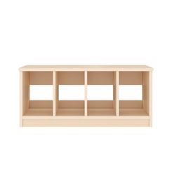 Mobilier - Banc vestiaire & Porte Manteaux - Banc vestiaire 4 casiers 80 cm - Lana