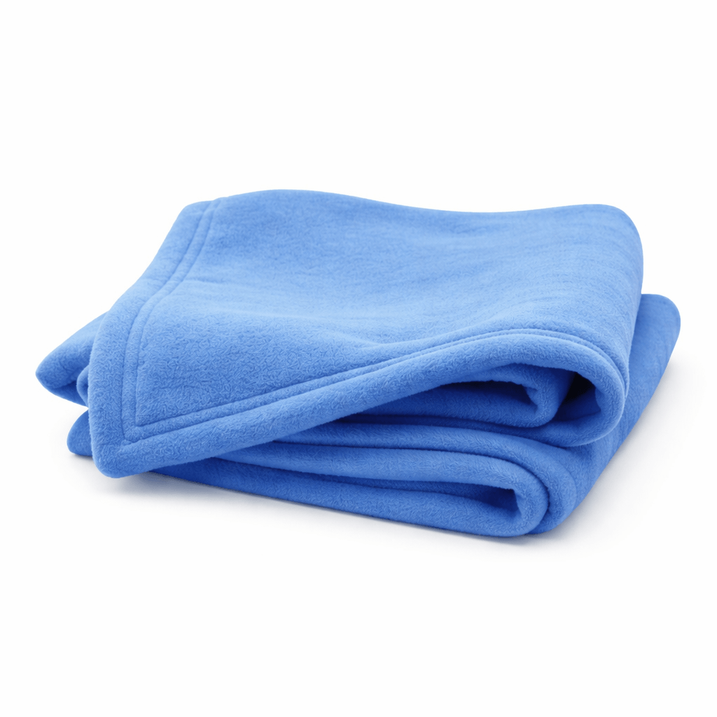 Couverture polaire 100 x 150 bleu Ciel