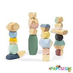 Jouets - Jouets à Empiler ou à Encastrer - Pierres à empiler sweet cocoon