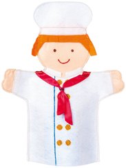 Jouets - Activités Manuelles et Marionnettes  - Lot de 12 Marionnettes - différents métiers