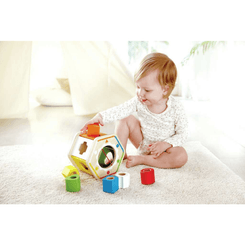 Jouets - Jouets à Empiler ou à Encastrer - Trieur de formes en bois