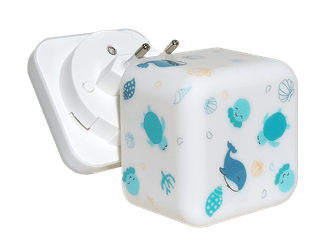 Couchage - Mobile de Lit Bébé et Veilleuse - Cube veilleuse sonore - Océan