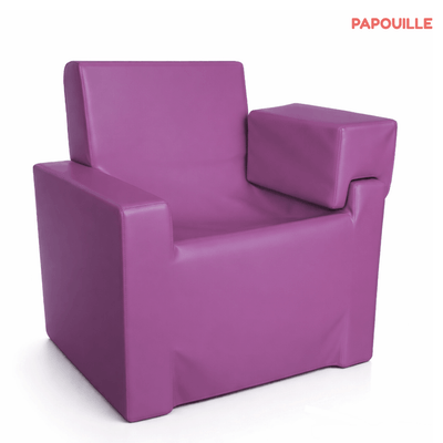 Puériculture - Fauteuils, coussins et accessoires d'allaitement - Fauteuil d'allaitement en mousse pvc avec accoudoirs groix