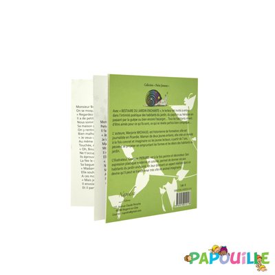 Jeux - Livres - Bestiaire du jardin enchanté livre enfant