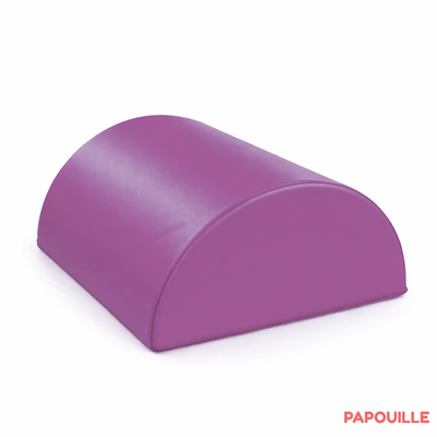 Motricité - Module de Motricité Bébé - Module bloc demi 1/2 rond en mousse pvc h.23cm groix